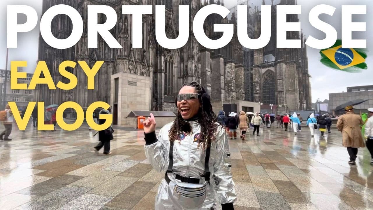 Real Life Brazilian Portuguese: CARNAVAL 🎉  | Comprehensible Input