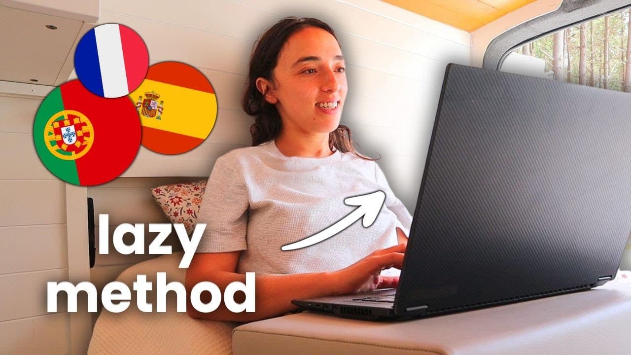 How I Learn a New Language (Without Studying)