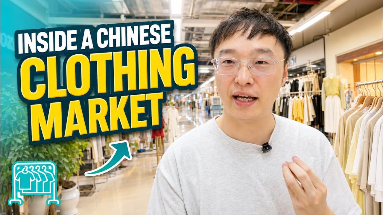 在服装市场说点简单的中文